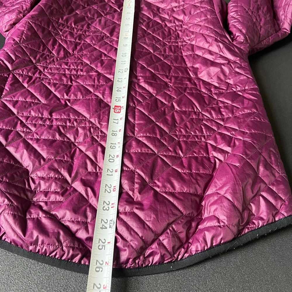 Nike Quilted Bomber Jacket Snap Front Women M Sporty Athleisure Transitional
